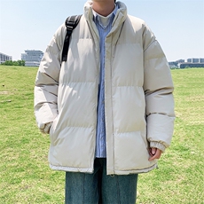 2024秋冬季外套双面穿情侣休闲羽绒棉服羊羔绒加厚男女棉衣P80，男装棉衣，星座217-4
