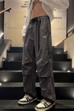 24春款纳米皱工装裤休闲裤束脚裤男KP206P55，男装休闲裤，星座1204-3