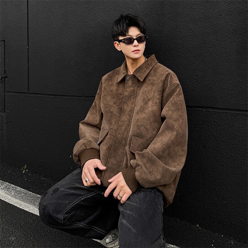 现货三防春秋款男士皮夹克外套皮衣JK308P80,男装夹克,星座1904A-1