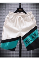 男士工装短裤夏季新款宽松潮流中裤子ins港风休闲五分裤V103-P20，男装休闲裤，星座509