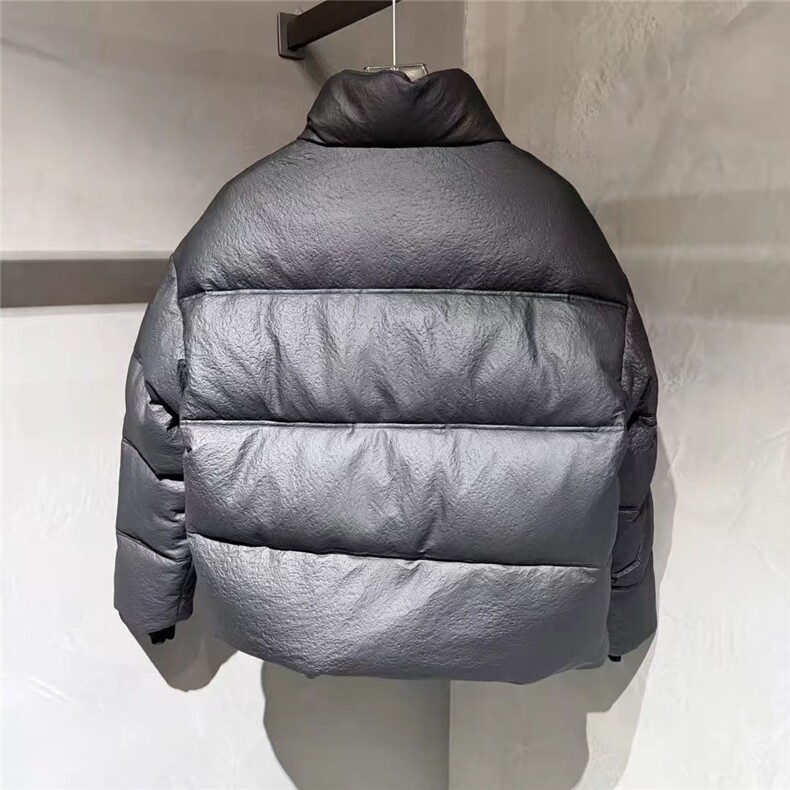 (网图)时尚潮流皮棉服百搭休闲高级感轻奢痞帅棉衣313B-P91-P130,男装棉衣,星座313B
