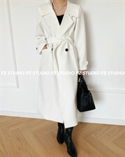 【现货】秋季新品，海军领风衣外套，女装风衣，F/TU