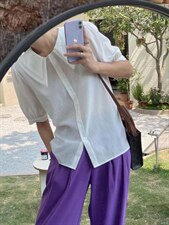 【现货】绣花领小衫,其它,里奈(5F)