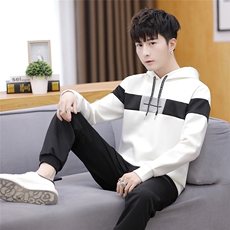 2021男士卫衣春季新款外套潮流连帽长袖卫衣高品质5013-W197，男装卫衣，星座1105