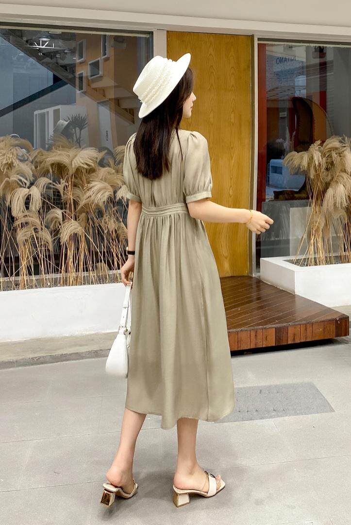 夏天连衣裙子22810#，女装连衣裙，艾美多姿