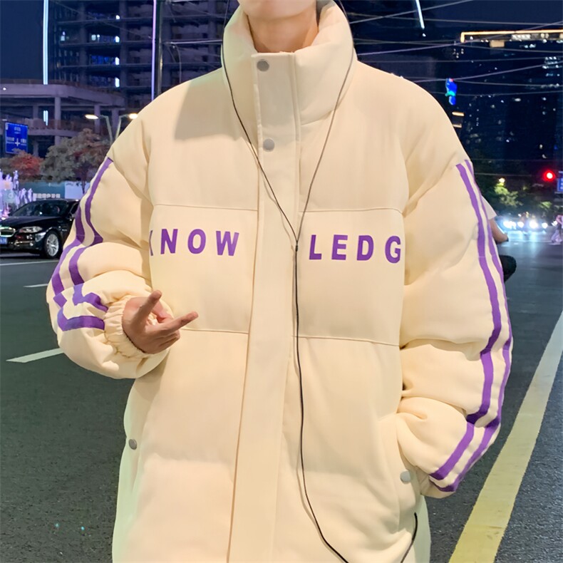 M2359-P105L-9XL冬季新款大码立领vibe潮牌棉衣面包服,男装棉衣,星座109