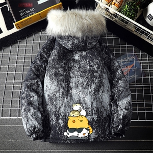 MC49090-P135 日系潮衣男大码派克服男工装服外套袄图片