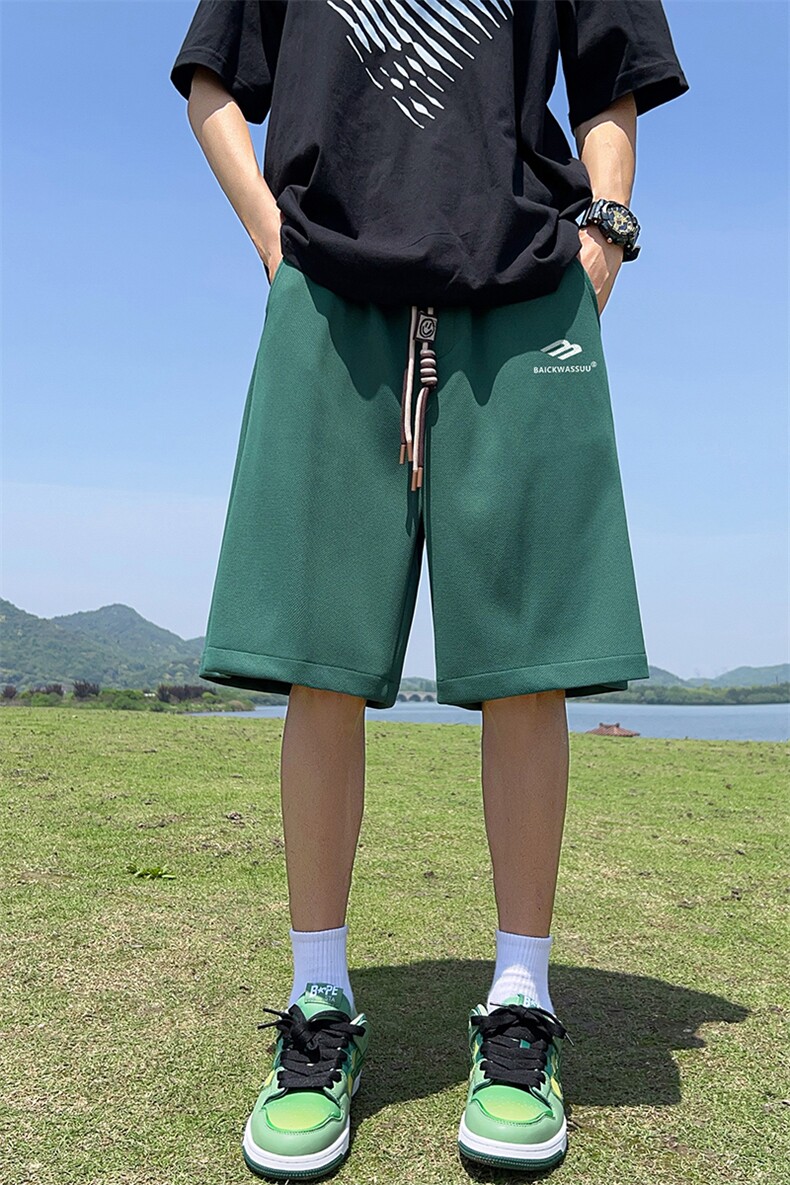 已注册新款直播抖音得物品质菠萝格运动男休闲短裤K032P30,男装牛仔裤,电商C408-1(原B339-1)