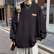 慵懒风百搭简约针织衫线衣SWM607，男装针织衫/毛衣，星座516A