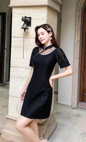 【现货】夏季新款气质改良旗袍，女装婚纱/旗袍/礼服，芷炫