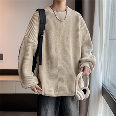 毛衣慵懒潮牌ins嘻哈时尚保暖宽松针织衫MY05684-P50，男装针织衫/毛衣，星座308B-2