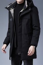 L632钱塘2020-2冬季男士羽绒服90绒中长款连帽爆款主推精品P300，男装羽绒服，钱塘207-2