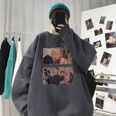 直播品质360克重磅美式卫衣Y179特P28同步供应棉Y179HM特P38，男装卫衣，电商A486