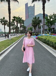 2022年新款连衣裙、韩版遮肉显瘦包容性很强，图片