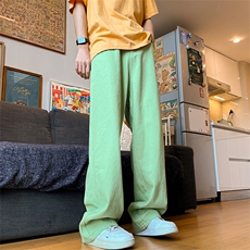 24年春夏季水洗高街vibe直筒宽松阔腿五色牛仔裤NZ2310-P55控78，男装牛仔裤，星座1002-1