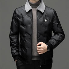 CSYR95512钱塘2020-冬季厚款商务休闲百搭中年男士翻领羽绒服P245，男装羽绒服，钱塘207-2