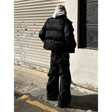 现货高品质美式高街冬季重磅三防羽绒棉衣男女加厚外套棉服冬，男装棉衣，电商A486