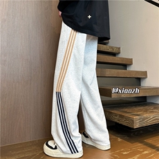 XZ616秋季新款异色织带撞色拼接破缝休闲长裤TY1089特P40控78，男装休闲裤，星座512A（原616）