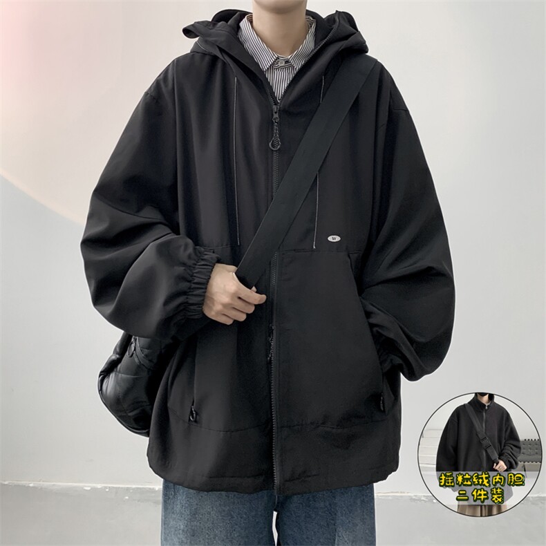 抖音直播！冲锋衣防风防水三合一外套夹克男两件套XH36SHY-P97,男装夹克,电商B367