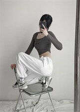 中性2023秋冬卫裤高弹健康布聚酯纤维WK01-1特批23，男装休闲裤，星座718-1