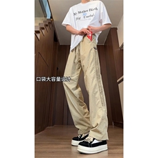大量现货侧边条纹设计感速干裤男女款春夏季休闲裤DY5032-P55，男装休闲裤，电商A178