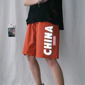 男春季潮流时尚休闲反光短裤D04P25图片