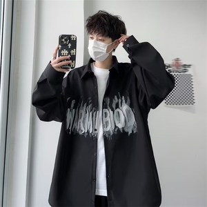 SSQ-804-P36 新款青春流行文艺长袖男百搭日常防晒衬衫图片