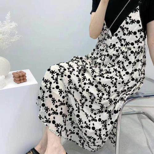 两件套连衣裙，防晒衣，女装连衣裙，图澜朵