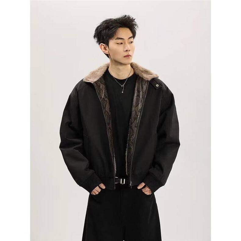 JY673-P105冬季棉服棉衣男生加厚保暖运动休闲潮牌帅气外套网图,男装棉衣,星座1501-3