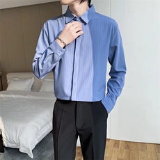 长袖衬衫男港风潮流CT38P37，男装衬衫，星座1116-2