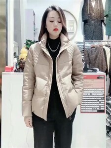 皮羽绒服图片