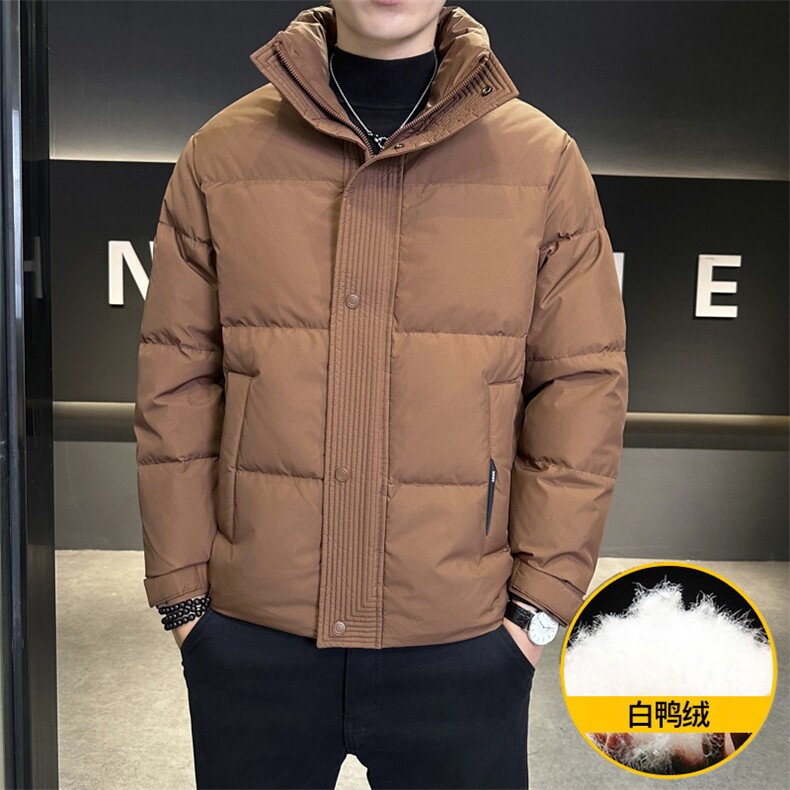 8235-P160【标50%白鸭绒】男士冬季羽绒服2025新款加厚时外套,男装羽绒服,星座507A（原星座306B-2）