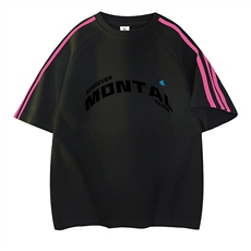 黑色拼红织带