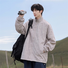 BL0062-P55秋季新款cityboy美式复古翻领宽松夹克外套，男装夹克，星座109