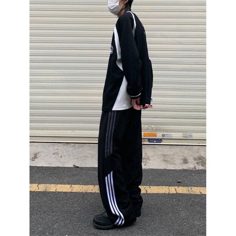 美式街头休闲长裤春秋季透气传奇商行legend百搭宽松男女潮运动裤,女装休闲裤,四季星座505