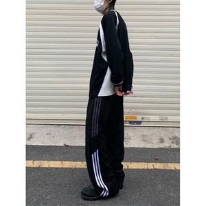 美式街头休闲长裤春秋季透气传奇商行legend百搭宽松男女潮运动裤图片