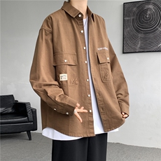 纯棉高品质全棉男工装夹克薄外套，男装夹克，电商A426-1(原A430-1)