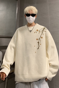 高质量！秋冬季半高领毛衣男加绒加厚线衣男针织衫男MY216-特p38图片