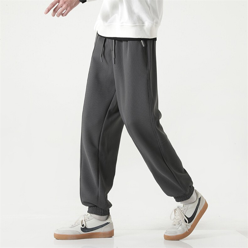 冬季加厚休闲裤宽松大码束脚裤XZ227-2*K822*P39控78，男装休闲裤，星座227-2