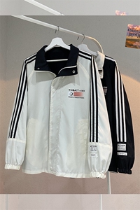 美式印花夹克衫潮男外套宽松大码棒球服休闲冲锋衣6009-P60-控108图片
