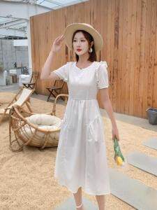 赦本风连衣裙，女装连衣裙，圣姿源