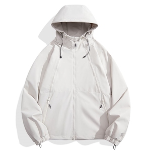 Cityboy情侣 时尚连帽冲锋衣外套夹克 团体班服图片