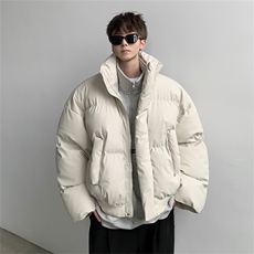 24年新款高级感品质短款皮棉衣立领加厚棉服外套Q9989-特p80，男装棉衣，星座508（原C305）