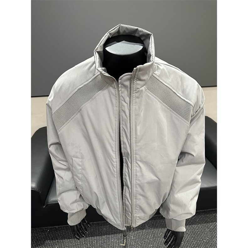 1506-1/MF-981/P79立领冲锋衣夹克棉服男保暖三防外套图片