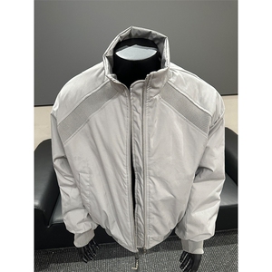 1506-1/MF-981/P79立领冲锋衣夹克棉服男保暖三防外套图片