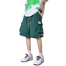 抖音直播高品质！菠萝格立体口袋短裤男风大码M-5XDK08-P40，男装牛仔裤，电商B325