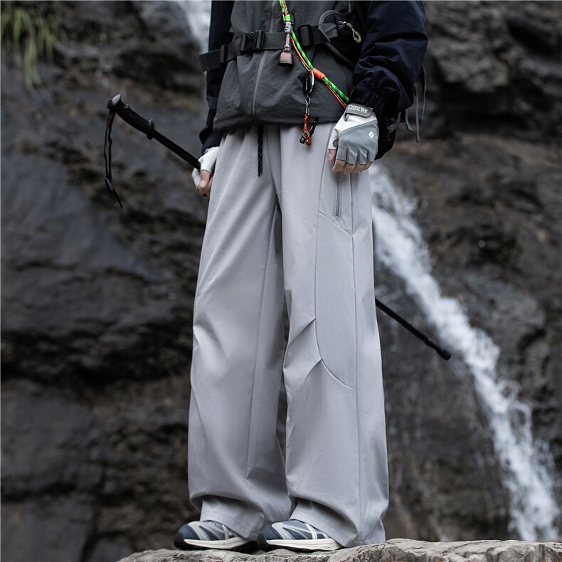 2025秋季新款山系户外机能褶皱拼接冲锋裤B315-K25335-特p35控68,男装休闲裤,电商B315