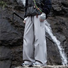 2025秋季新款山系户外机能褶皱拼接冲锋裤B315-K25335-特p35控68，男装休闲裤，电商B315