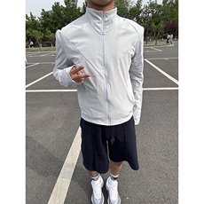 春夏款高品质冰感速干防晒服休闲户外运动外套透气弹力机能风夹克，男装防晒衣，电商A443