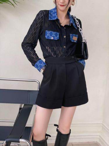 牛仔拼蕾丝气质款,其它,韩贝诗HBS
